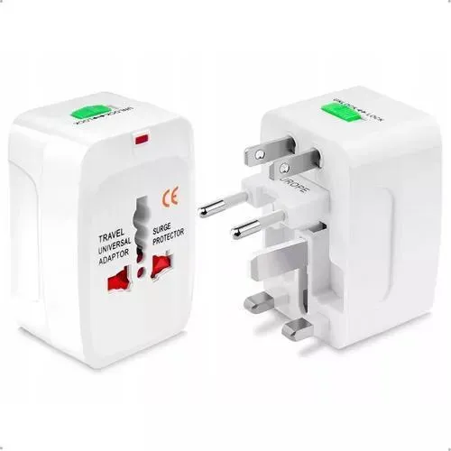 Adaptador de enchufe universal Bivolt para viajar a 150 países