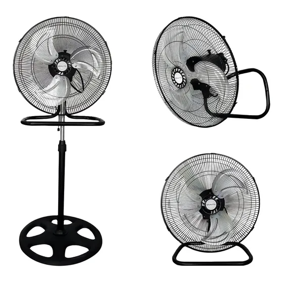 Ventilador 3 En 1 Pedestal Piso Y Pared de 18 Pulgadas Marca Gravita FS 45