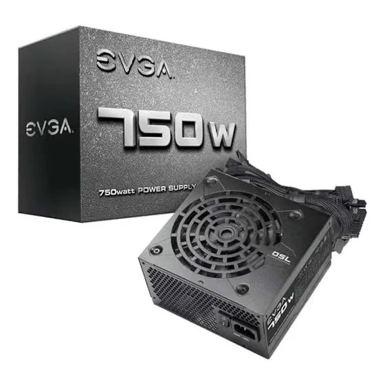 Fuente De Poder Evga 750w Negro