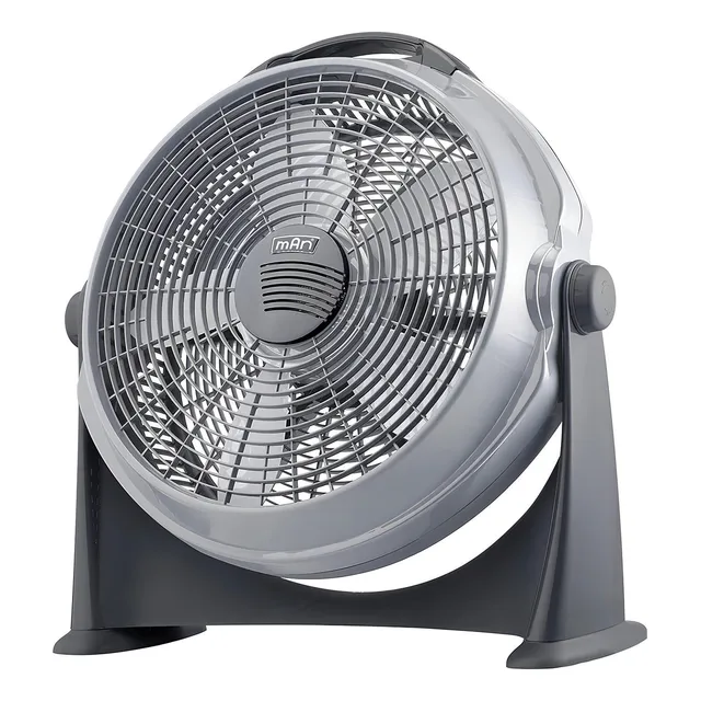 Ventilador De Piso 20 Pulgadas 125 W Circulador Marca Man Cantidad de aspas 5 Estructura Gris Diámetro 20 " Material de las aspas Plástico