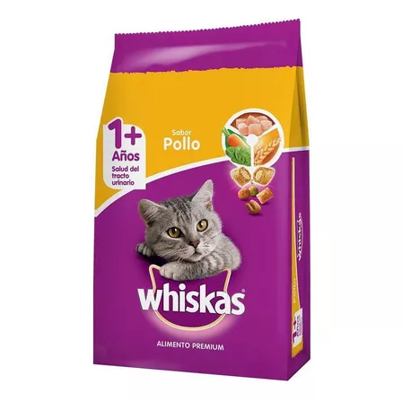 Alimento Whiskas Adultos Whiskas Gatos s para gato adulto sabor frango em sacola de 1kg