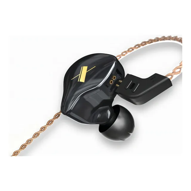 Auricular Kz Edx In Ear Monitoreo Negro