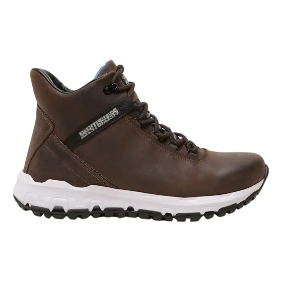 Bota Botineta Casual En Cuero Legitimo Gold Aventureros