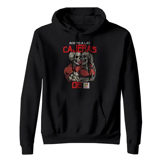 Sudadera Adicto A Las Cajeras De Soriana Esqueletos Super