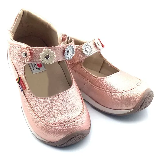 Zapatos Para Bebé Niña León Rosados Pocholin