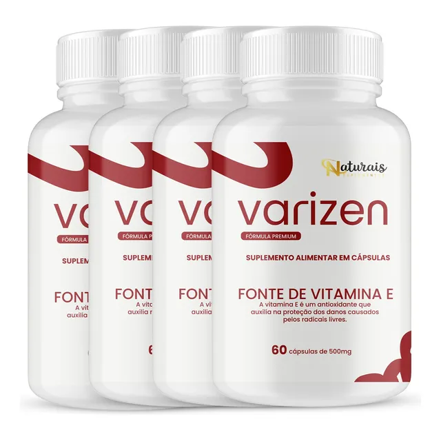 4 Varizen 240 Capsulas Originais - Formula Premium