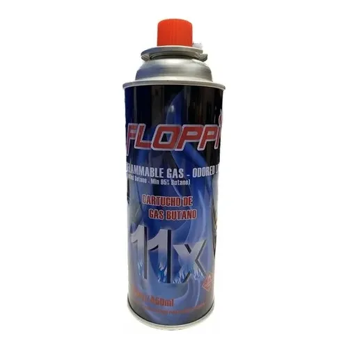 Gas Butano Cartucho Para Encendedor Flameador Soplete 