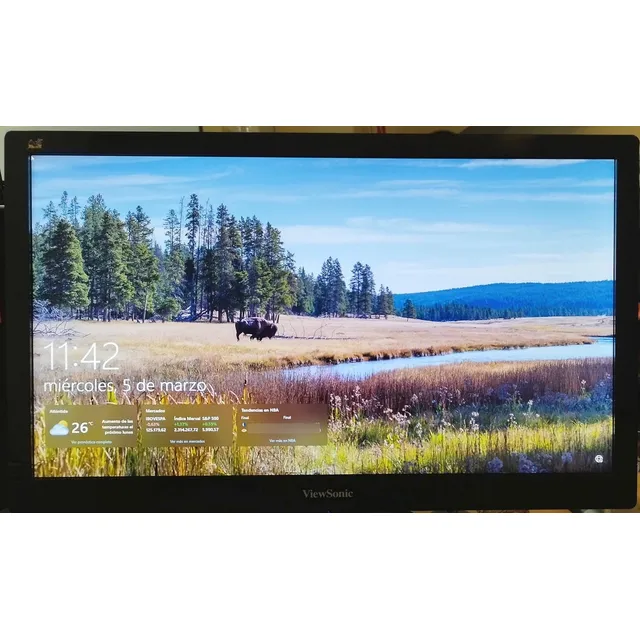 Monitor 20  Viewsonic Va2055sa Negro