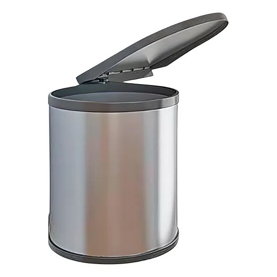 Papelera Empotrable H0173 Alfa Hogar Acero Inoxidable