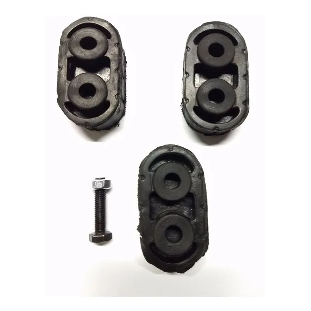 Borracha Coxim Escapamento Ford Ranger   Kit C/ 3 Pç