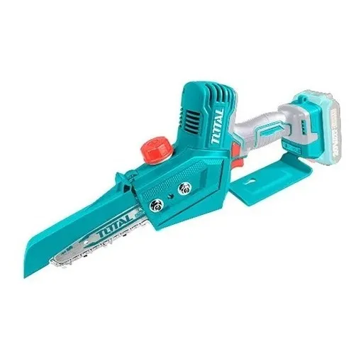 Mini Motosierra De Mano Inalámbrica Total 20v Motor Brushless Sin Carbones 6 Pulgadas 150mm Jardín Poda No Incluye Batería Ni Cargador TGSLI2068