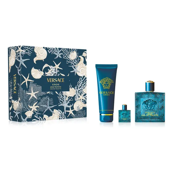 Versace Eros EDT 100 ml Set EDT 100ml para hombre