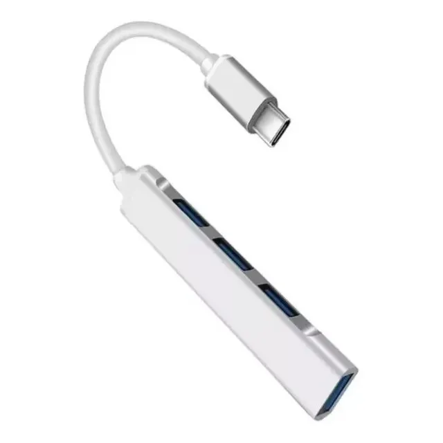 Hub Multipuertos Usb 3.0 Aluminio 4 Puertos Marca Havit