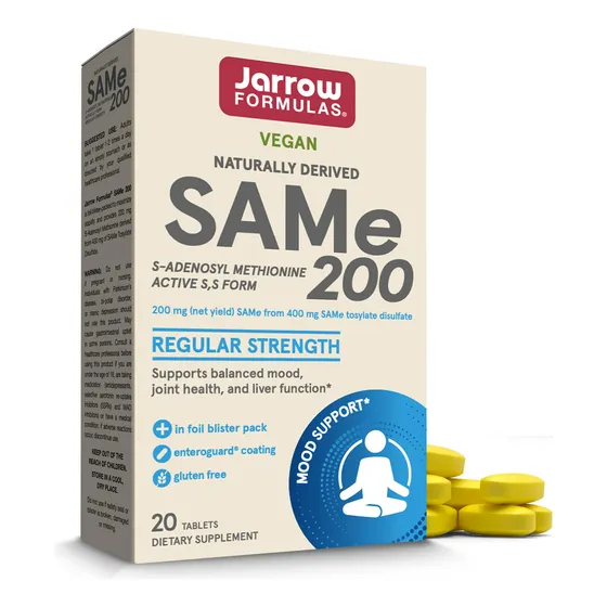Suplemento Jarrow Formulas Same, Tabletas De 200 Mg, Suminis