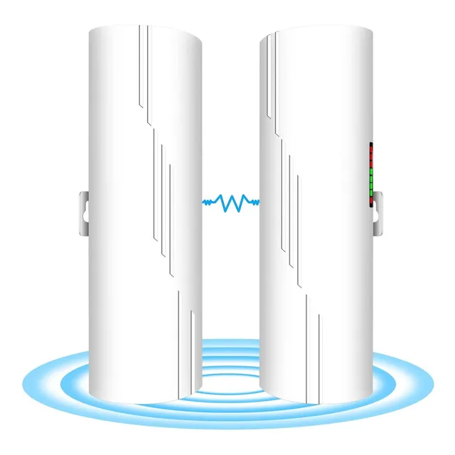 Puente Inalambrico Mpbs Cpe Para Exterior Punto Largo Antena