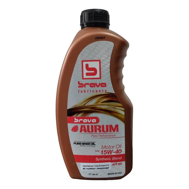 Aceite 15w-40 Semi Sintetico Brava 