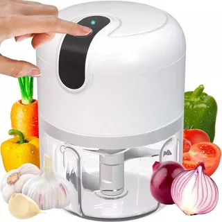 Mini Processador Moedor De Alimentos Usb Ultra Potente 67w