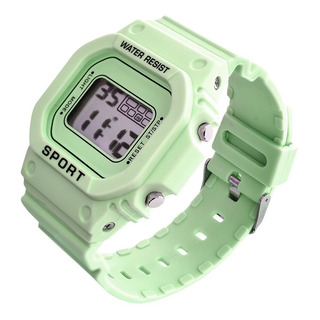 Reloj Económico Digital Deportivo Casual Alarma Cronometro Reloj Económico Digital Deportivo Casual Alarma Cronometro