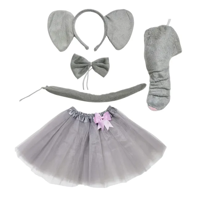 Disfraz De Elefante, Conjunto De Tutú, Vestido Con Temática 