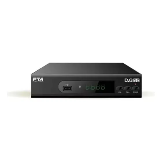 Decodificador Fta Televisión Satelital