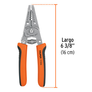 Truper Pe-ca-6 Pinza Pelacables 6 Medidas Con Resorte Truper Pe-ca-6 Pinza Pelacables 6 Medidas Con Resorte