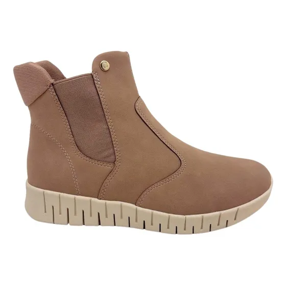 Bota Calzado De Abrigo Caño Corto De Mujer Campesi Comodas