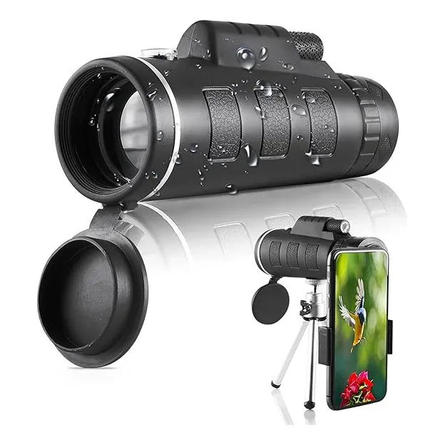 Pack X2 Monocular Binoculares Profesionales De Largo Alcance