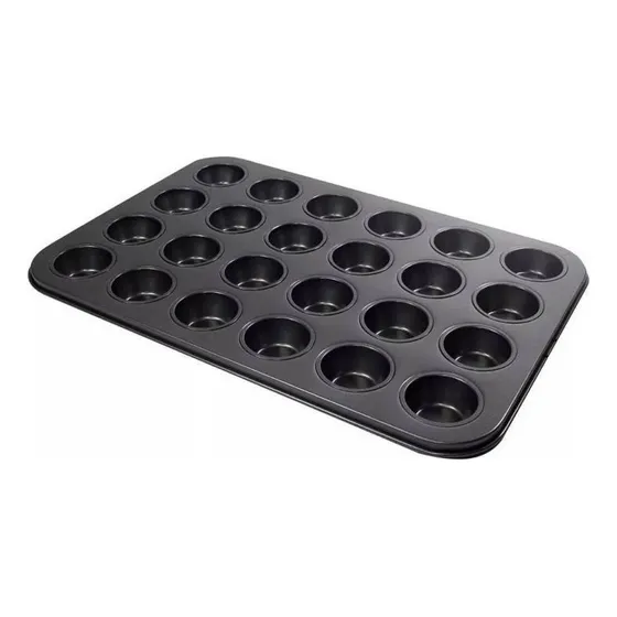 Moldes Cupcakes 24 Moldes Cupcakes 24 Mini Cupcake 24 Color Gris