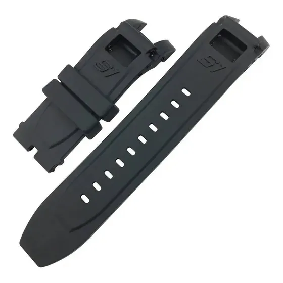 Para Correa De Silicona De 24 Mm For Relojes Invicta /