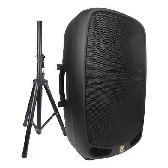 Caixa Ativa Staner 15 Ps1501 Bluetooth 200w Rms + Tripé