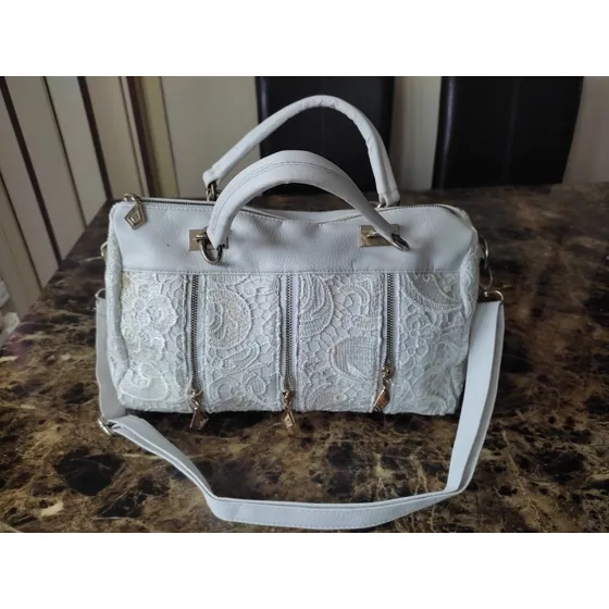 Carteras Bolsos Blanca De Dama Importada