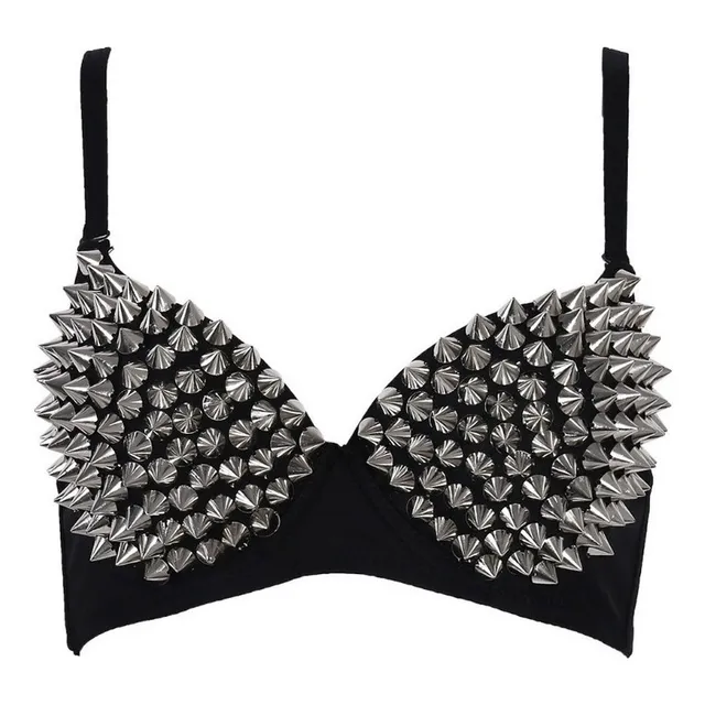 Az. Sujetador De Baile Sexy Para Mujer Con Remache De Pico