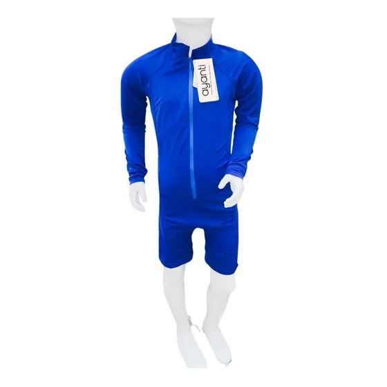Traje De Baño Niño Entero Surf Manga Larga Protección Uv