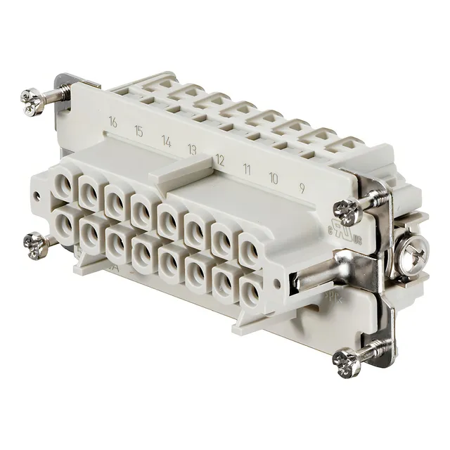 Soporte de contactos hembra Weidmüller Conexel Hdc He 16 Fs