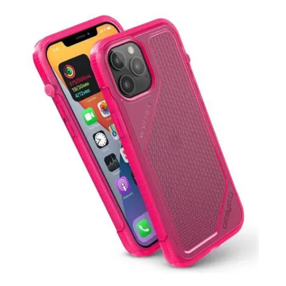 Carcasa Antigolpe Para iPhone 12 Pro Max - Marca Catalyst / Modelo Vibe - Rosa
