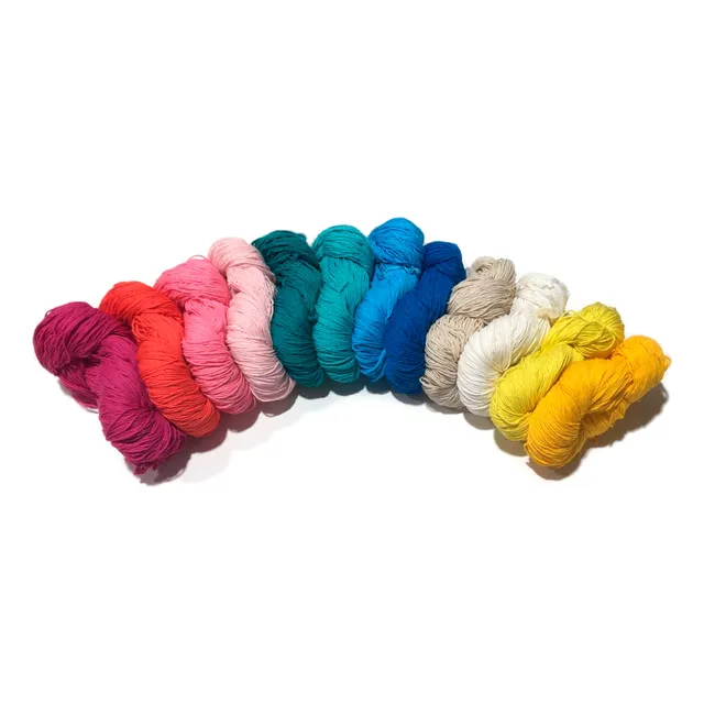 Hilo Algodón Rustico 8/6 X Kg (7 Madejas) Amigurumis Crochet