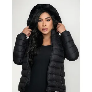Jaqueta Feminina Forrada Agasalho Bobojaco Puffer Blusa Frio Jaqueta Feminina Forrada Agasalho Bobojaco Puffer Blusa Frio