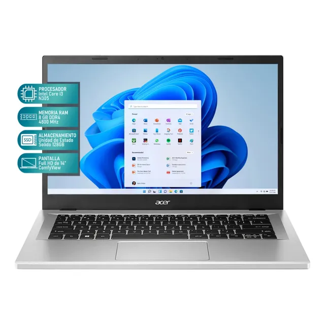 Laptop Acer Aspirer 3 Windows 10, Intel Celerom