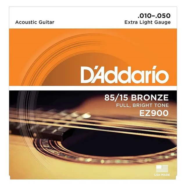 Cuerdas D´addario Ez900 Bronce Guitarra Acustica Dadario