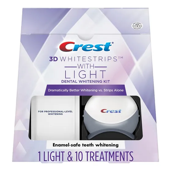 Kit De Tiras De Clareamento Dentário Crest 3d Whitestrips W/