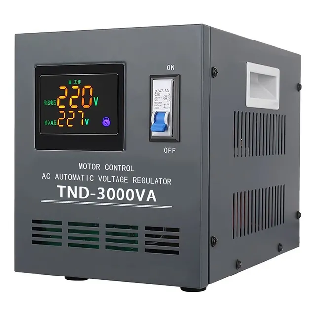 3kw Regulador De Voltaje Automatico Ac 220v
