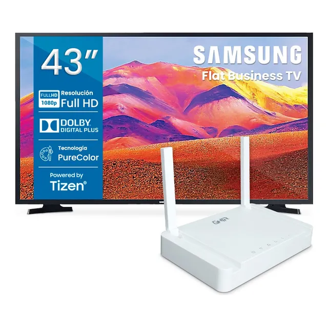 Pantalla Samsung 43 Flat Business Fhd Smarttv Tizen + Regalo