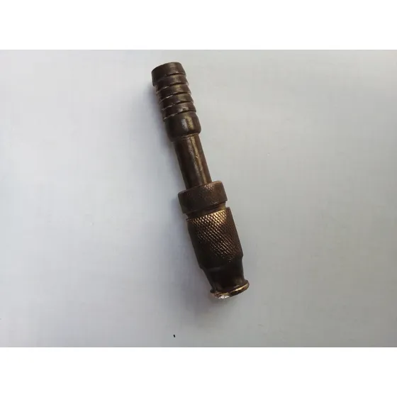Puntero De Bronce Para Manguera De Jardín Antiguo 