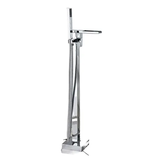 Kyomie Grifo Cocina Bañera Cromo Montado Piso Le-d Luz Baño