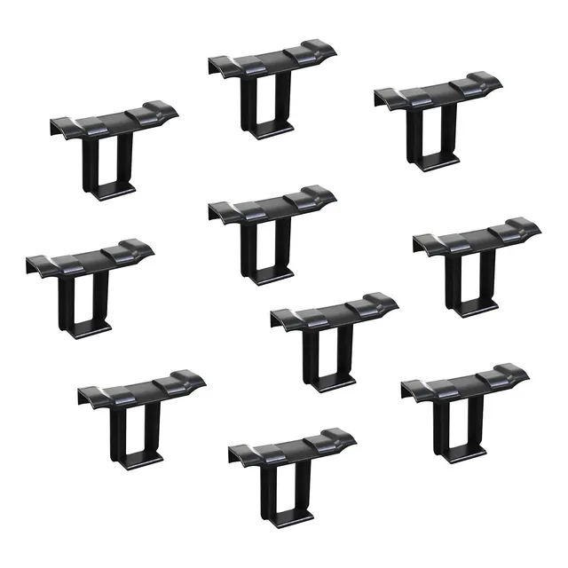 10 Pieza Clips Drenaje Panel Solar Guia Agua Fotovoltaico Pp