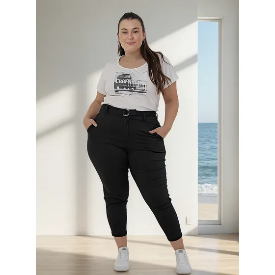 Pantalon Sastrero De Bengalina - Talles Grandes Calce Ideal