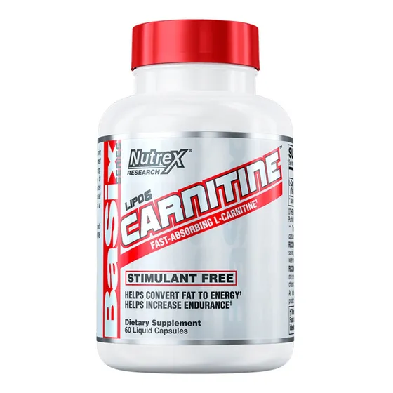 Lipo6 Carnitine Quemador De Grasa Nutrex Apoya Dieta 60 Capsulas