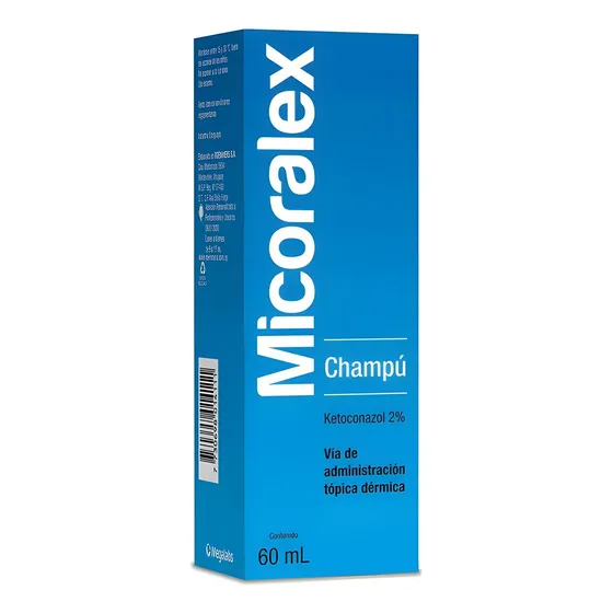 Micoralex® Shampoo x 60 Ml | Tratamiento Anticaspa