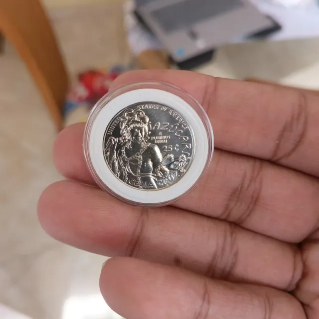 Moneda En Conmemoración A Celia Cruz 2024 Ee.uu.