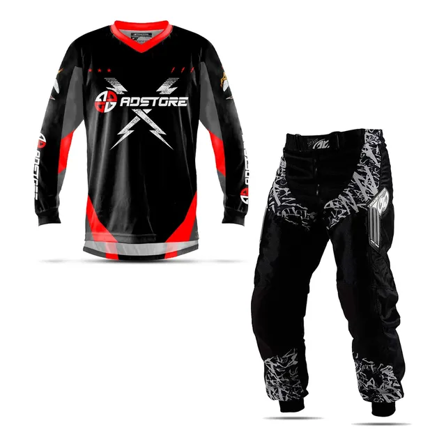 Roupa Para Andar De Moto Piloto Motocross Trilha Off Road